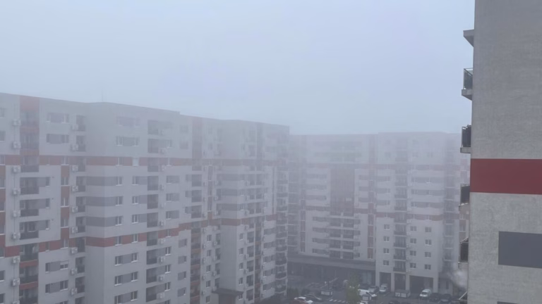 Avertizare de cod galben de ceață în București și Ilfov
