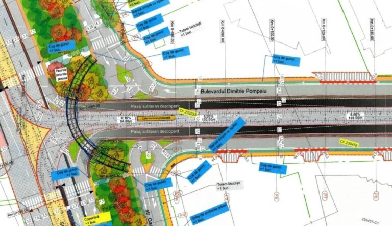 Consultare a pieței pentru extinderea bulevardului Dimitrie Pompeiu