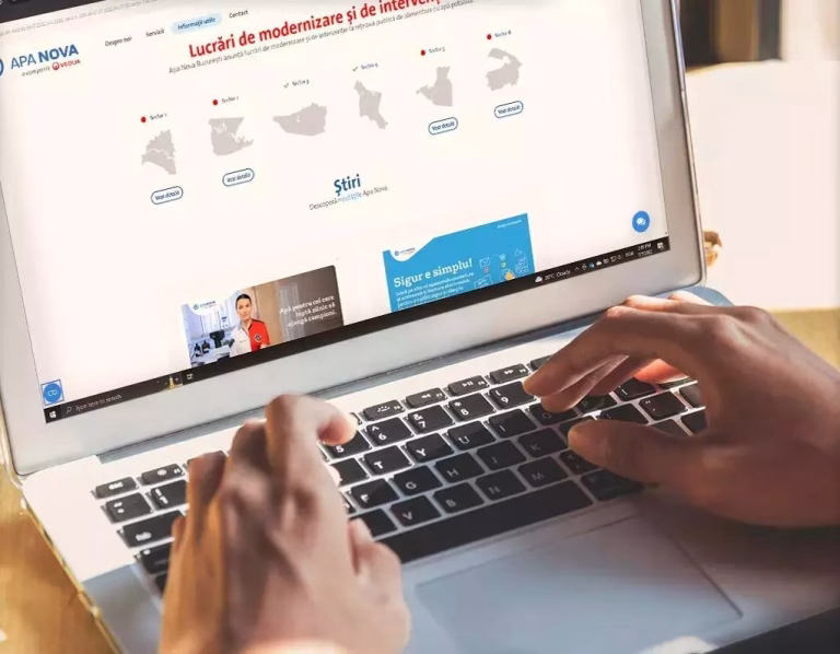 Lucrări de mentenanță la site-ul Apa Nova. Nu se pot face plăți online