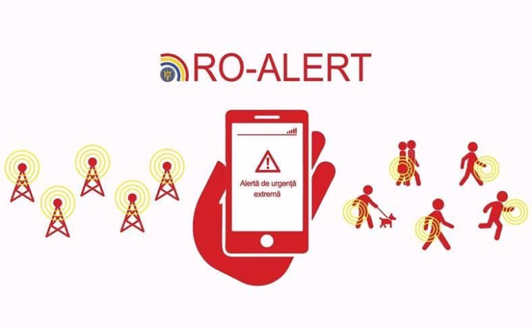 Modificarea sunetului RO-ALERT după mesajul de avertizare pentru ninsori