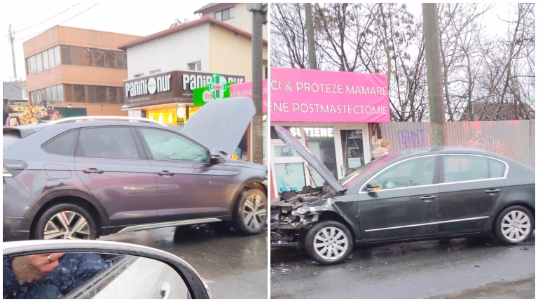 Trafic blocat pe Șoseaua Fundeni din cauza unui accident rutier