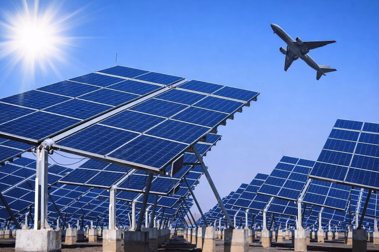Un parc fotovoltaic va fi construit pe aeroportul Otopeni, cu fonduri europene