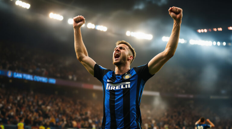 Cristi Chivu a câștigat derby-ul cu Juve în minutul 90