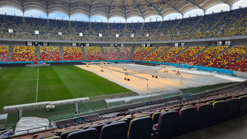 Cum arată gazonul de pe Arena Națională înainte de derby - Sport