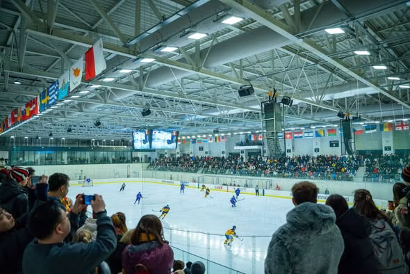 Mondialele de hochei U20 au umplut Berceni Arena