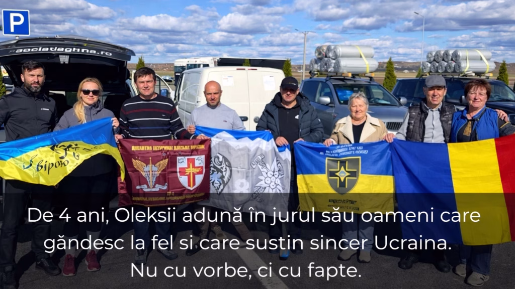 Românul care duce mașini pe frontul din Ucraina de patru ani - Politica