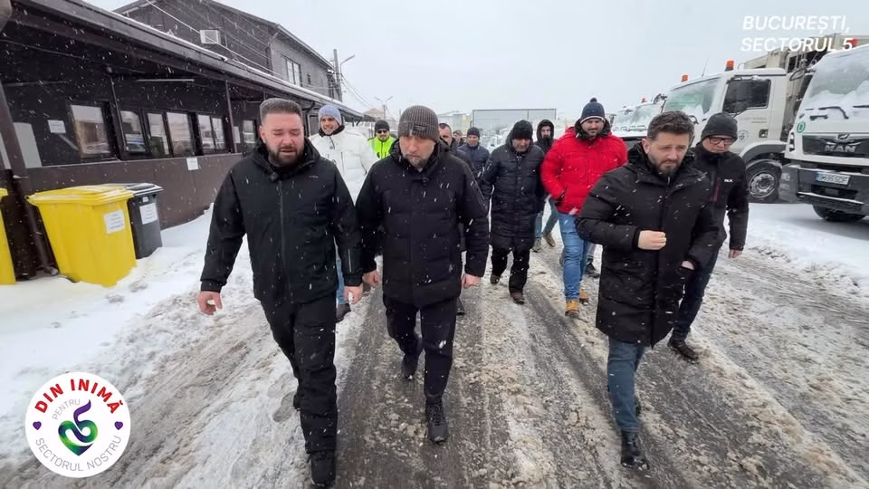 Sectorul 5 e pregătit pentru ninsoare non-stop - Bucuresti