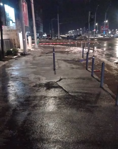 Sectorul 6 a ieșit la deszăpezit toată noaptea