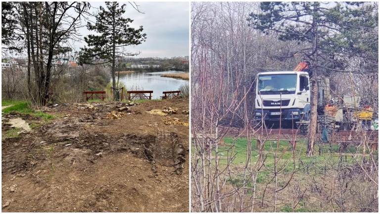 Alertă pe Pajiștea Petricani: Defrișări și foraje geotehnice amenință arie protejată