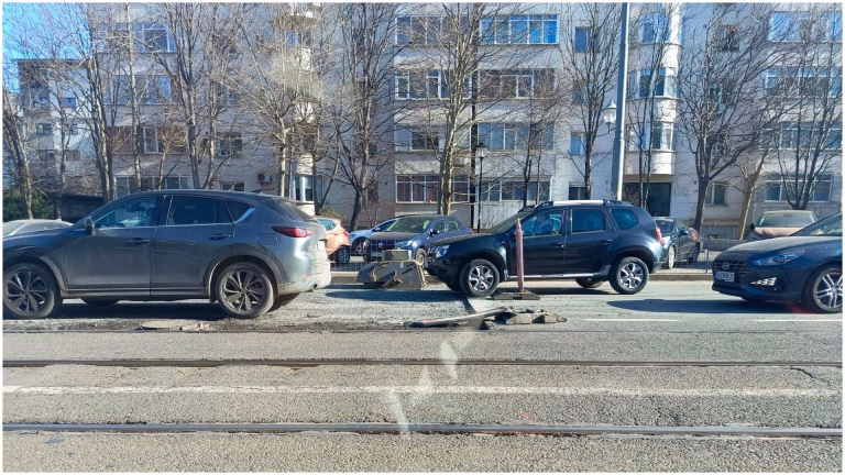 Haos pe Șoseaua Olteniței: Lucrări de asfaltare creează blocaje majore