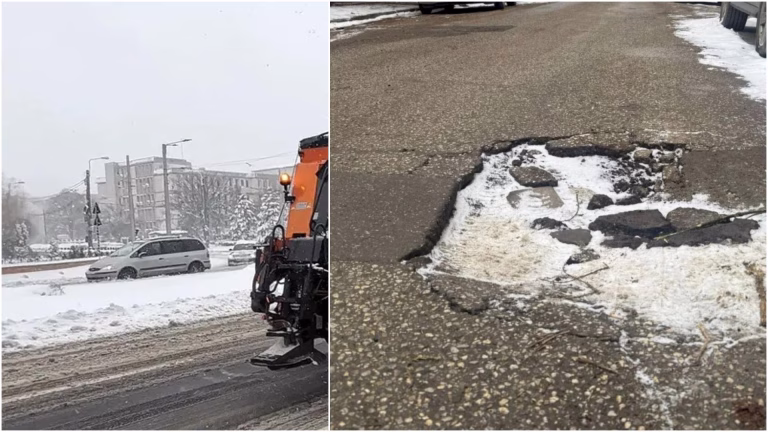 Sarea de la deszăpezire nu e principala vinovată pentru gropi, explică Salrom