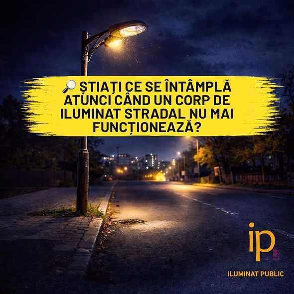 Ce se întâmplă când un bec stradal se stinge în București - Bucuresti