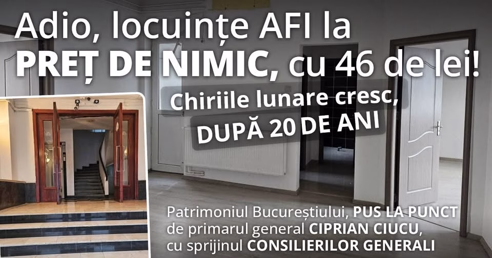 Chiriile la locuințele AFI din București explodează după 27 de ani - Bucuresti