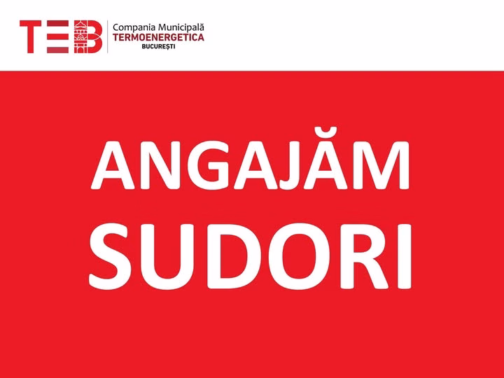 CMTEB caută sudori autorizați pentru rețeaua de termoficare - Bucuresti