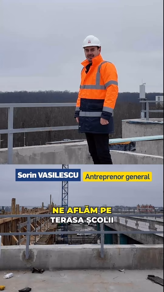 Se lucrează la interior la complexul educațional din Greenfield