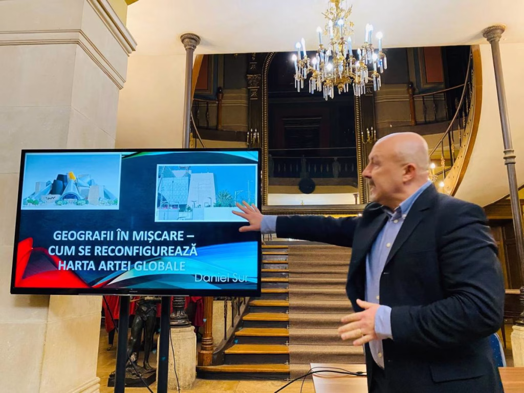 Daniel Sur vorbește la Suțu despre cum se schimbă scena artistică globală - Cultura