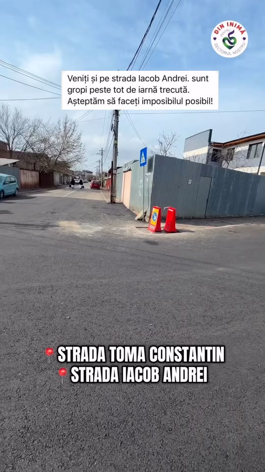 Ferentari scapă de gropi: Primăria S5 toarnă asfalt o săptămână întreagă