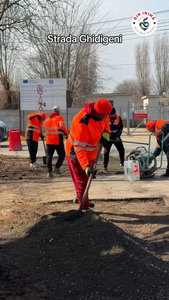 Gropile de pe Ghidigeni au fost astupate în sfârșit - Bucuresti