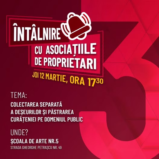 Întâlnire cu asociațiile de proprietari din Sectorul 3 - Bucuresti