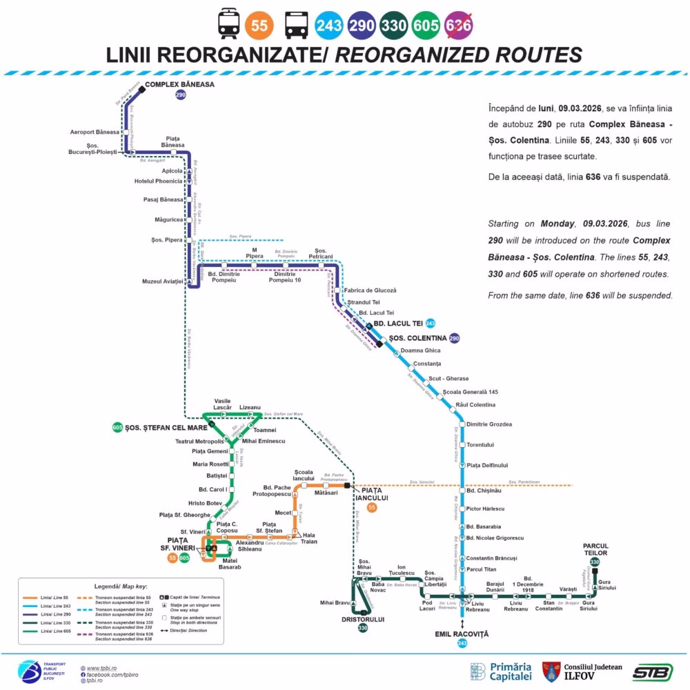 Linia 5 de tramvai se reîntoarce: ce se schimbă la STB de luni - Bucuresti