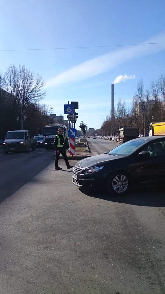 Lucrări de asfaltare pe Brâncoveanu, în Sectorul 4 - Bucuresti