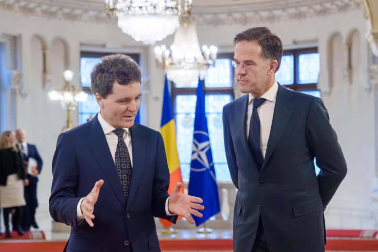 Nicușor Dan merge joi la Bruxelles, se vede cu șeful NATO