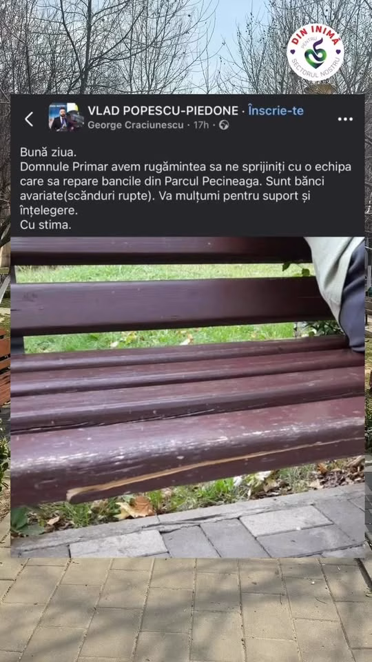 Parcurile din Sectorul 5 intră la reparat după sesizări - Bucuresti