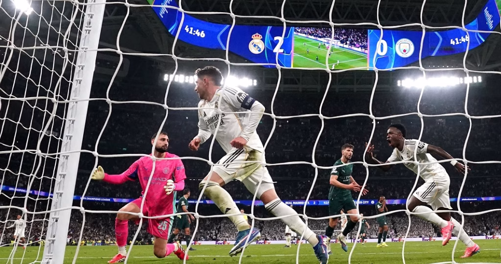 Real Madrid a făcut spectacol cu City: Valverde și Courtois, eroi - Sport