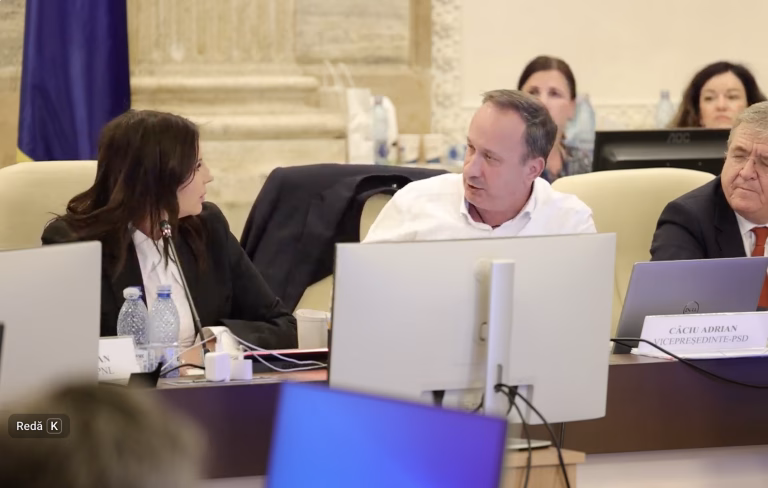 Scandal în Parlament: Câciu a bătut cu pumnul în masă