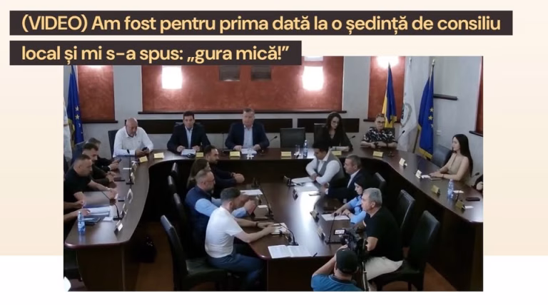 Scandal la Râmnicu Vâlcea: primar vs. cetățean în ședință publică