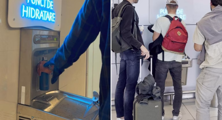 Amplasarea stațiilor de apă potabilă în aeroporturile din București