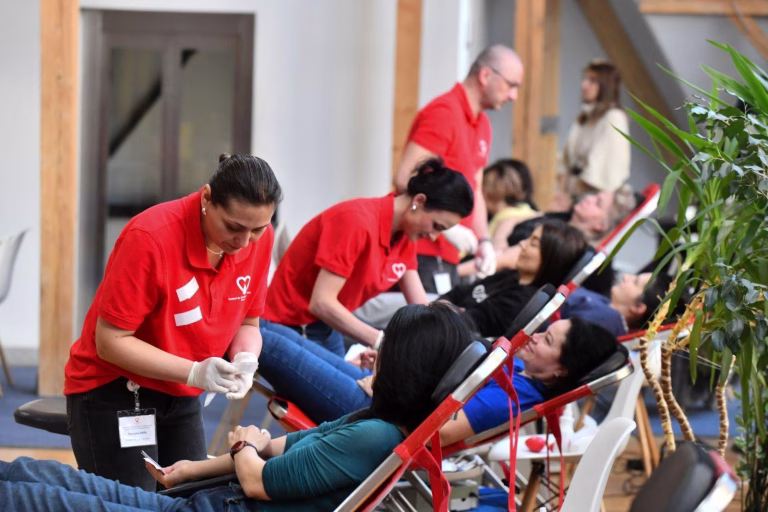 Campanie de donare de sânge organizată de Primăria Capitalei