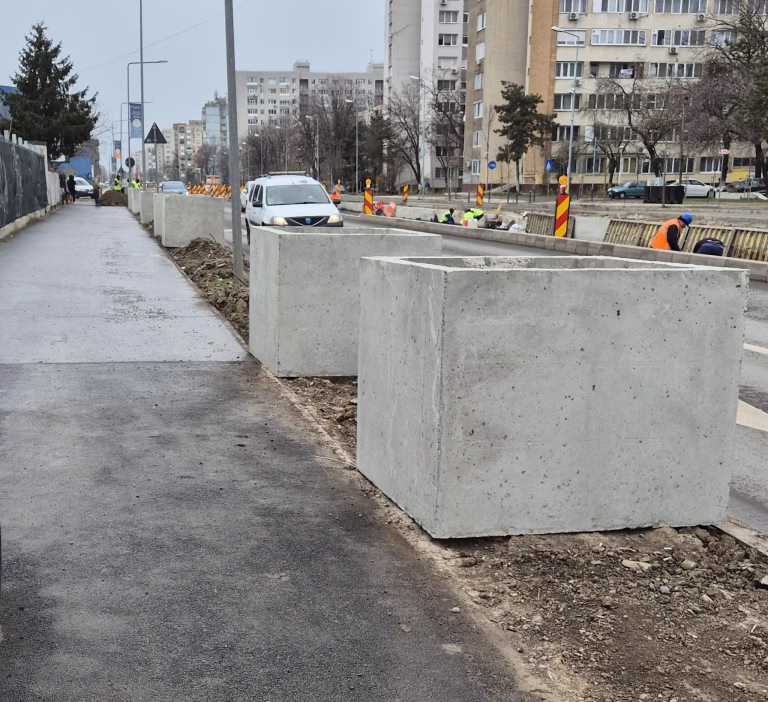 Decizia Primăriei Sectorului 6 privind jardinierele de pe Prelungirea Ghencea