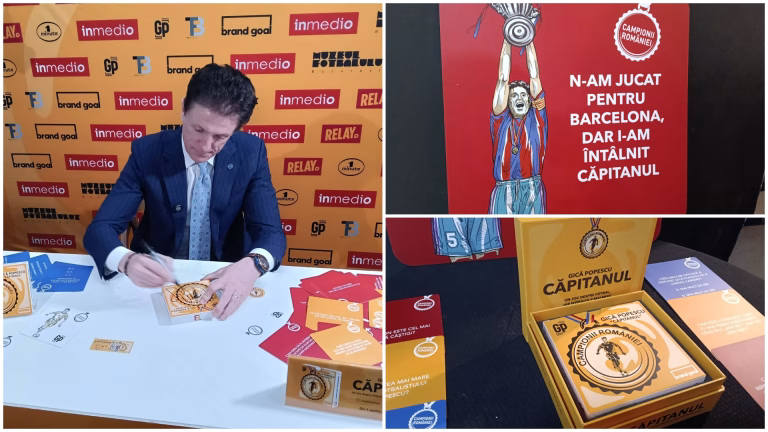Gică Popescu a lansat un joc de fotbal pentru copii