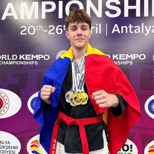 Puști de 16 ani din Sectorul 6, campion mondial la Kempo - Bucuresti