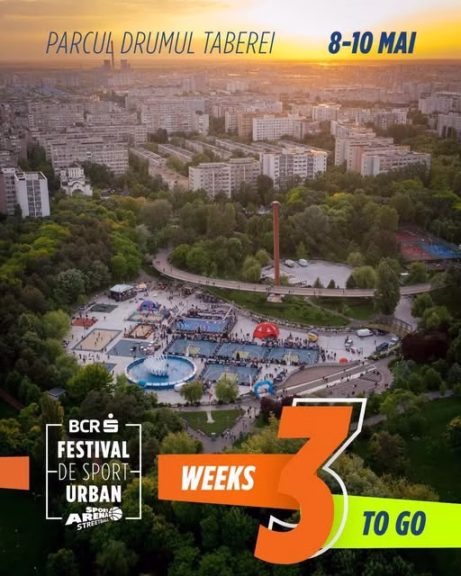 Se întoarce festivalul de streetball în Parcul Drumul Taberei - Bucuresti