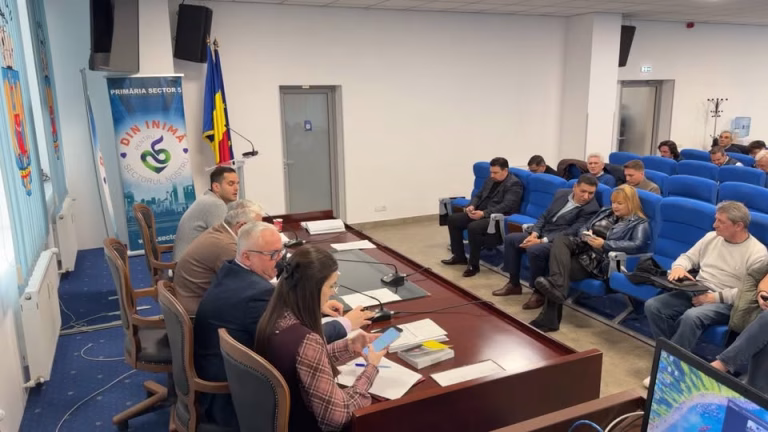 Ședință de Consiliu Local în Sectorul 5