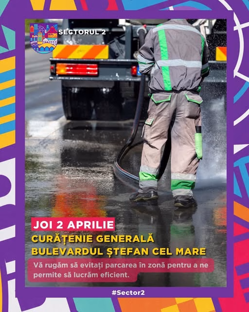 Ștefan cel Mare se spală mâine — atenție la parcări