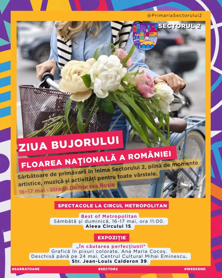 Ziua Bujorului aduce două zile de flori, muzică și activități pe Dumbrava Roșie