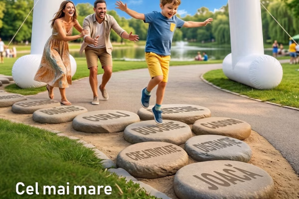 1uniFEST transformă Parcul IOR într-un uriaș loc de joacă pentru copii și părinți
