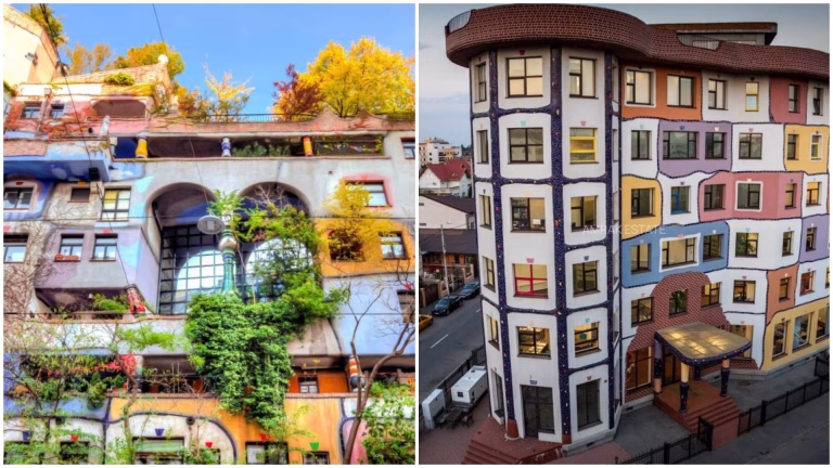 Hundertwasser House din București, disponibilă pentru vânzare la aproape 30 de milioane de euro