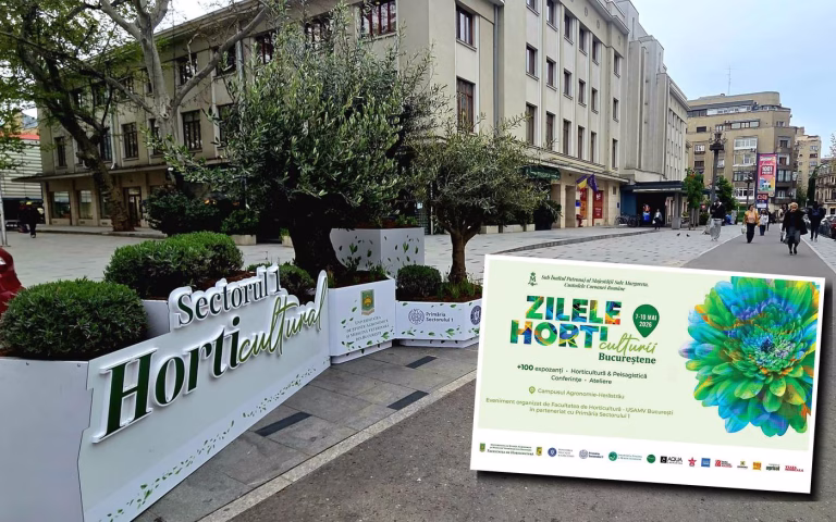 Zilele Horticulturii în Sectorul 1: Plante, ateliere și idei verzi la standul Primăriei