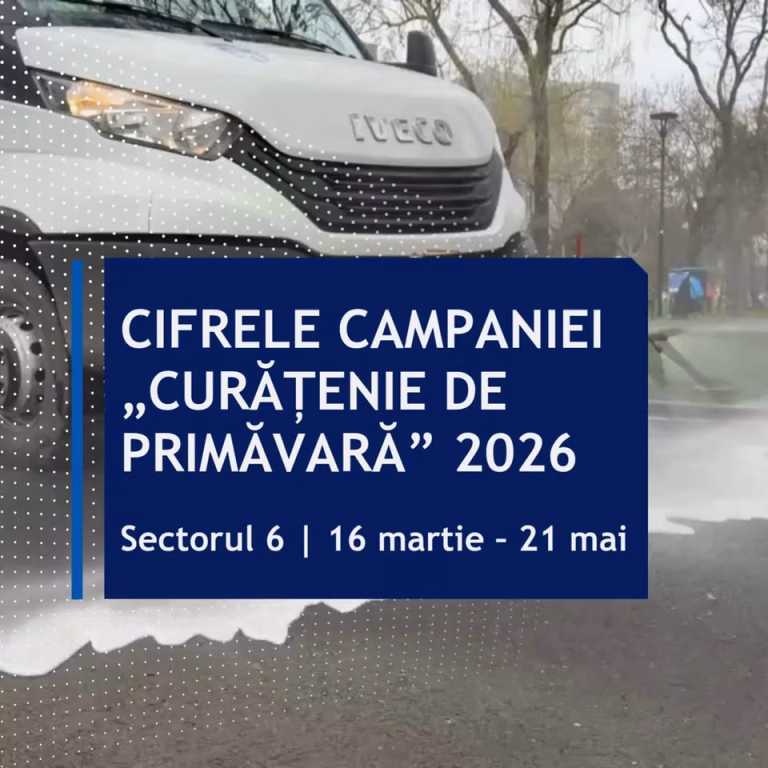 Sectorul 6 a adunat 500 de tone de gunoaie în două luni