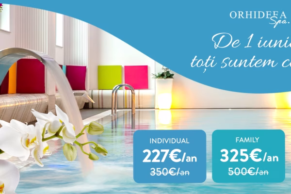 Orhideea Spa pune accent pe membership. Relaxarea poate deveni parte din rutina ta