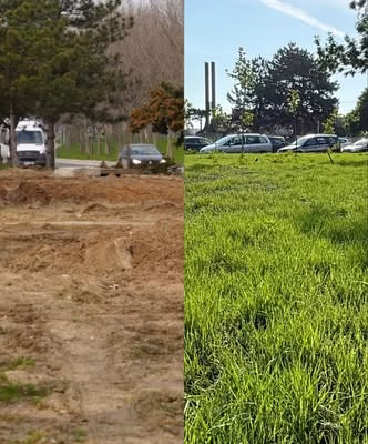 Ieșirea din București spre A2 arată ca în filme acum
