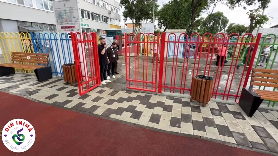 Parcul Toporași s-a redeschis cu locuri de joacă noi în Sectorul 5 - Bucuresti
