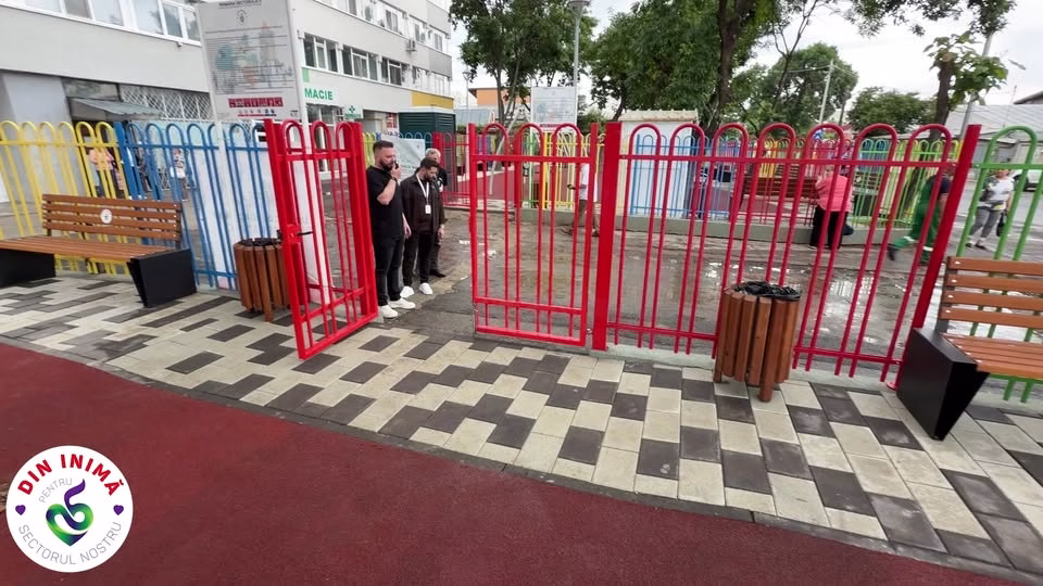 Parcul Toporași s-a redeschis după modernizare în Sectorul 5 - Bucuresti