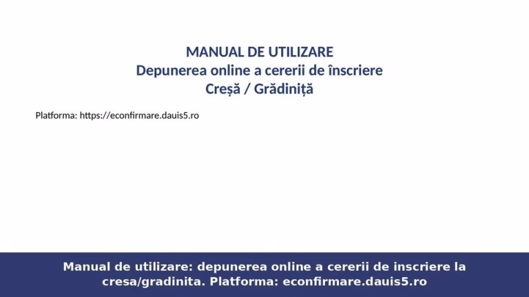 S-au deschis înscrierile pentru Grădinița de Vacanță
