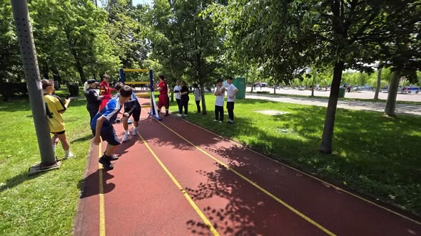 Sâmbătă cu pompieri și artă în Parcul Lumea Copiilor - Bucuresti