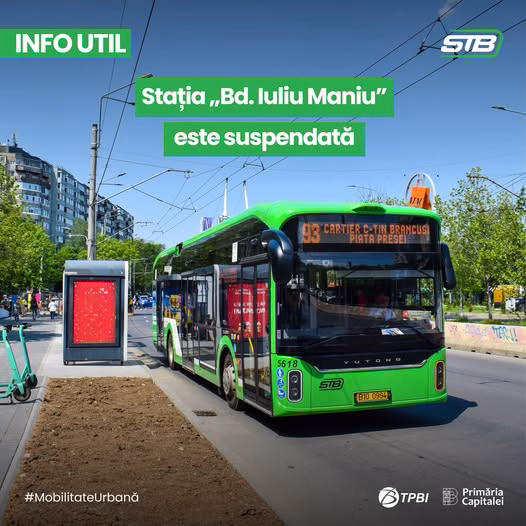 Stația Iuliu Maniu se suspendă — ce rute alternative ai - Bucuresti